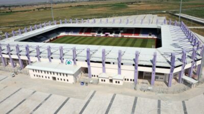 GEREKÇE: DEPLASMAN TRİBÜNÜNDE TADİLAT Toplam 14 bin 558 seyirci kapasiteli