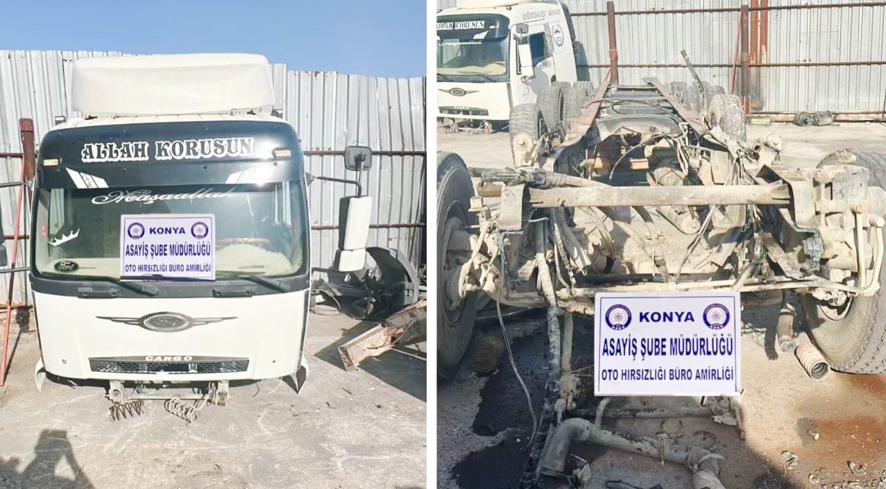 Konya'da "Change Araç" çetesine yönelik polis ekiplerince geçtiğimiz ay düzenlenen