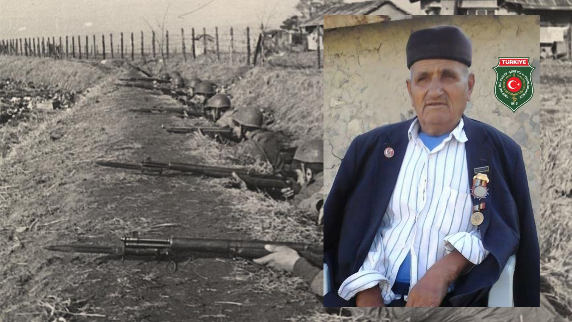 Afyonkarahisar’ın Çay ilçesine bağlı Koçbeyli Köyü’nde yaşayan Kore Gazisi Süleyman