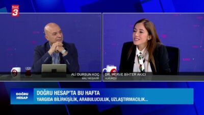 Ali Dursun Koç sunumuyla Doğru Hesap programının bu haftaki konuğu