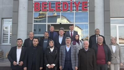 İhsaniye ilçesinde Belediye Başkanı Emine Gökçe ve ilçe teşkilatıyla bir