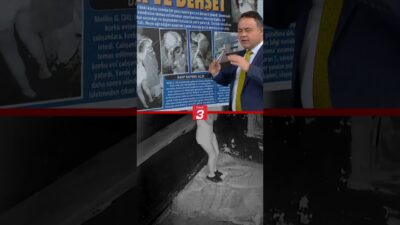 İstanbul Taksim’de eğlenmek için korku evine giden bir grup arkadaş,