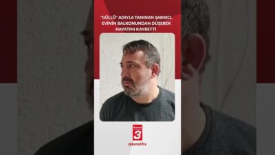 “Güllü” adıyla tanınan şarkıcı Gül Tut, Yalova’daki evinin balkonundan düşerek