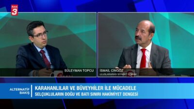 Süleyman Topcu’nun sunumuyla ekranlarınıza gelen Alternatif Bakış programının bugünkü konuğu,