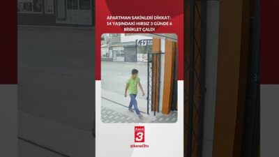 Adana’da 14 yaşındaki bir çocuk, sadece 3 günde 6 bisiklet