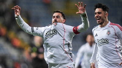 Beşiktaş’ın Afyonkarahisarlı milli futbolcusu Orkun Kökçü, Süper Lig’de ilk golünü