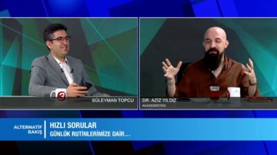 Süleyman Topcu sunumuyla Alternatif Bakış programının stüdyo konuğu Ankara Hacı