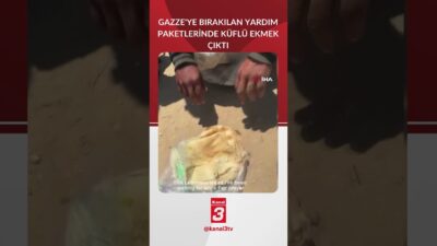 Gazze’de İnsani Kriz Gün Geçtikçe Derinleşiyor! Havadan bırakılan yardım paketlerinden