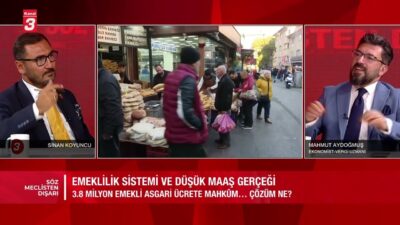 Söz Meclisten Dışarı programında yine gündemin nabzı tutuluyor. Sunucu Sinan