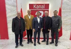 SANVAK Yönetim Kurulu Başkanı Vedat Çavuş, SANVAK Mali Sekreteri Tamer