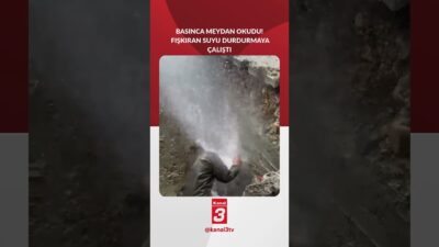 Aydın’da Altyapı Çalışmasında Ana Hat Patladı, Tesisatçı Müdahalede Bulundu 📶https://kanal3.com.tr/