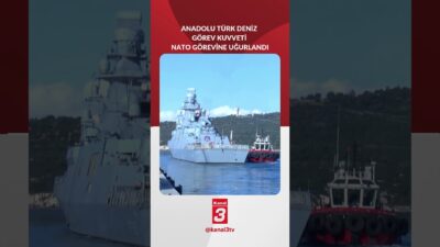 Anadolu Türk Deniz Görev Kuvveti Nato görevine uğurlandı! 📶https://kanal3.com.tr/ Sosyal