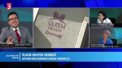 Ülkem Okuyor Derneği Başkanı Havva Aydanur Ertuğrul ve Ülkem Okuyor
