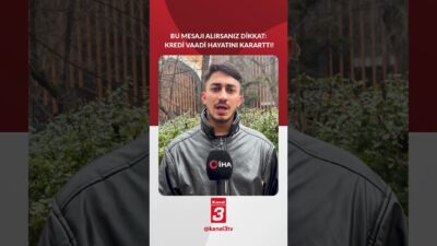 22 yaşındaki Uğur Çınaroğlu, sosyal medyada gördüğü kredi ilanı sonrası