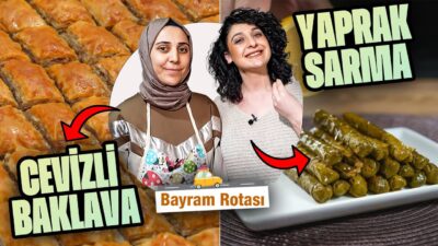 Ramazan bayramının gelmesiyle mutfaklarda bayram hazırlıkları başladı. Bizde Bayram Rotası