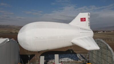 TÜRKPORT Savunma Sanayi, havadan daha hafif bir gazın (helyum, hidrojen