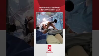 İngiltere’de beyin ameliyatında klarnet çalan kadın İngiltere’de Parkinson hastası bir