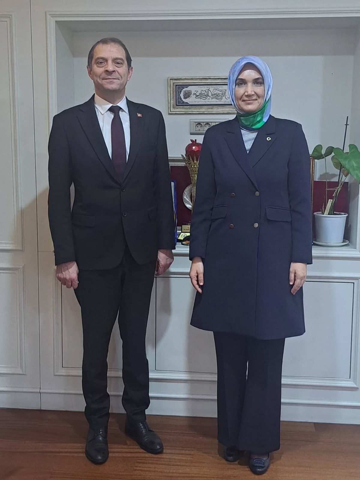 Gerçekleştirilen görüşmede Afyonkarahisar’ın enerji potansiyeli, sürdürülebilir enerji yatırımları ve yürütülen