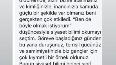 10 Ocak İdareciler Günü dolayısıyla Afyonkarahisar Valisi Doç. Dr. Kübra
