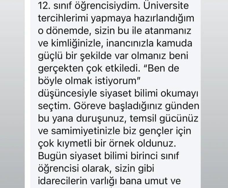 10 Ocak İdareciler Günü dolayısıyla Afyonkarahisar Valisi Doç. Dr. Kübra