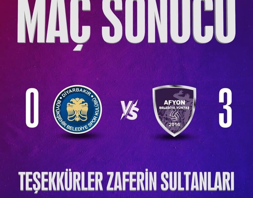 Türkiye Kadınlar Voleybol 1. Ligi’nde Afyonkarahisar’ı temsil eden Afyon Belediye