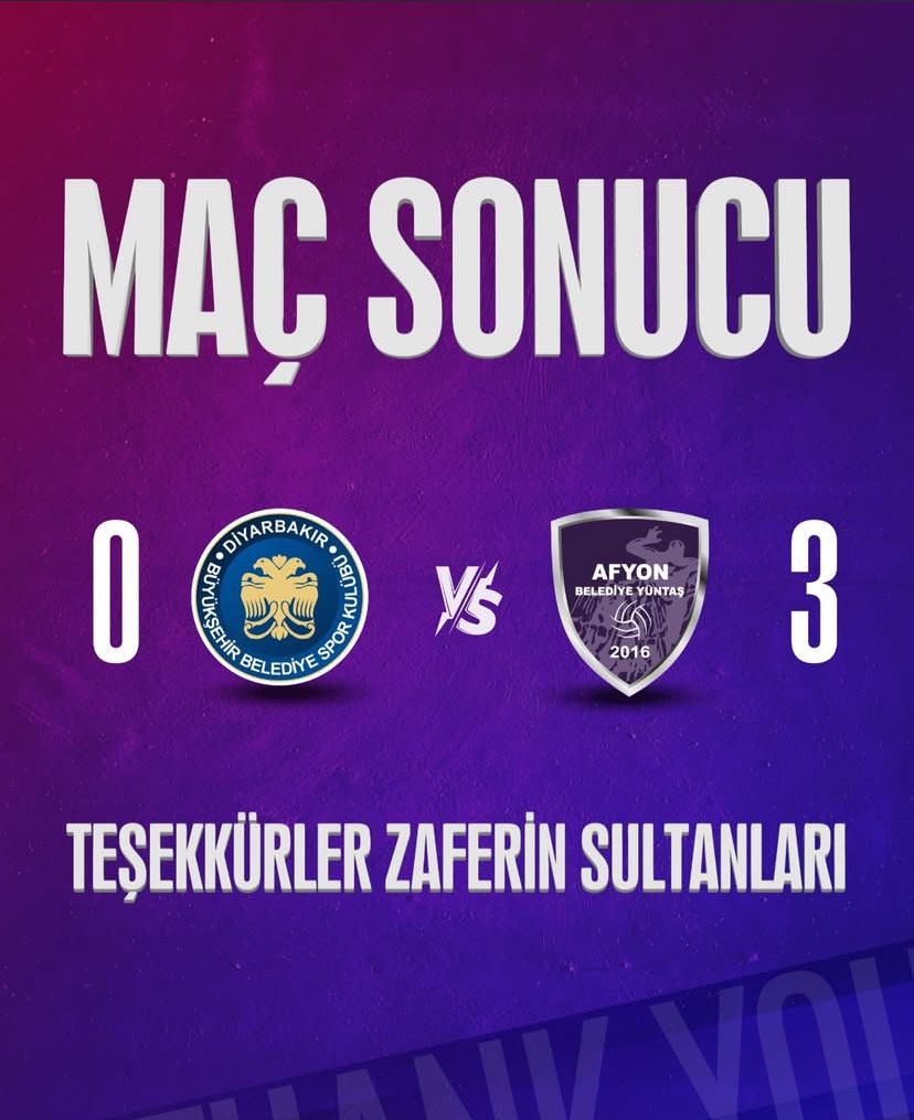 Türkiye Kadınlar Voleybol 1. Ligi’nde Afyonkarahisar’ı temsil eden Afyon Belediye