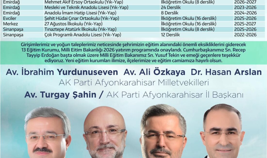 Milletvekili Ali Özkaya, sosyal medya hesabından yaptığı açıklamada, yürütülen yoğun