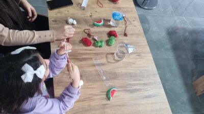 Anne-çocuk atölyeleri Afyonkarahisar’da yoğun ilgi görüyor