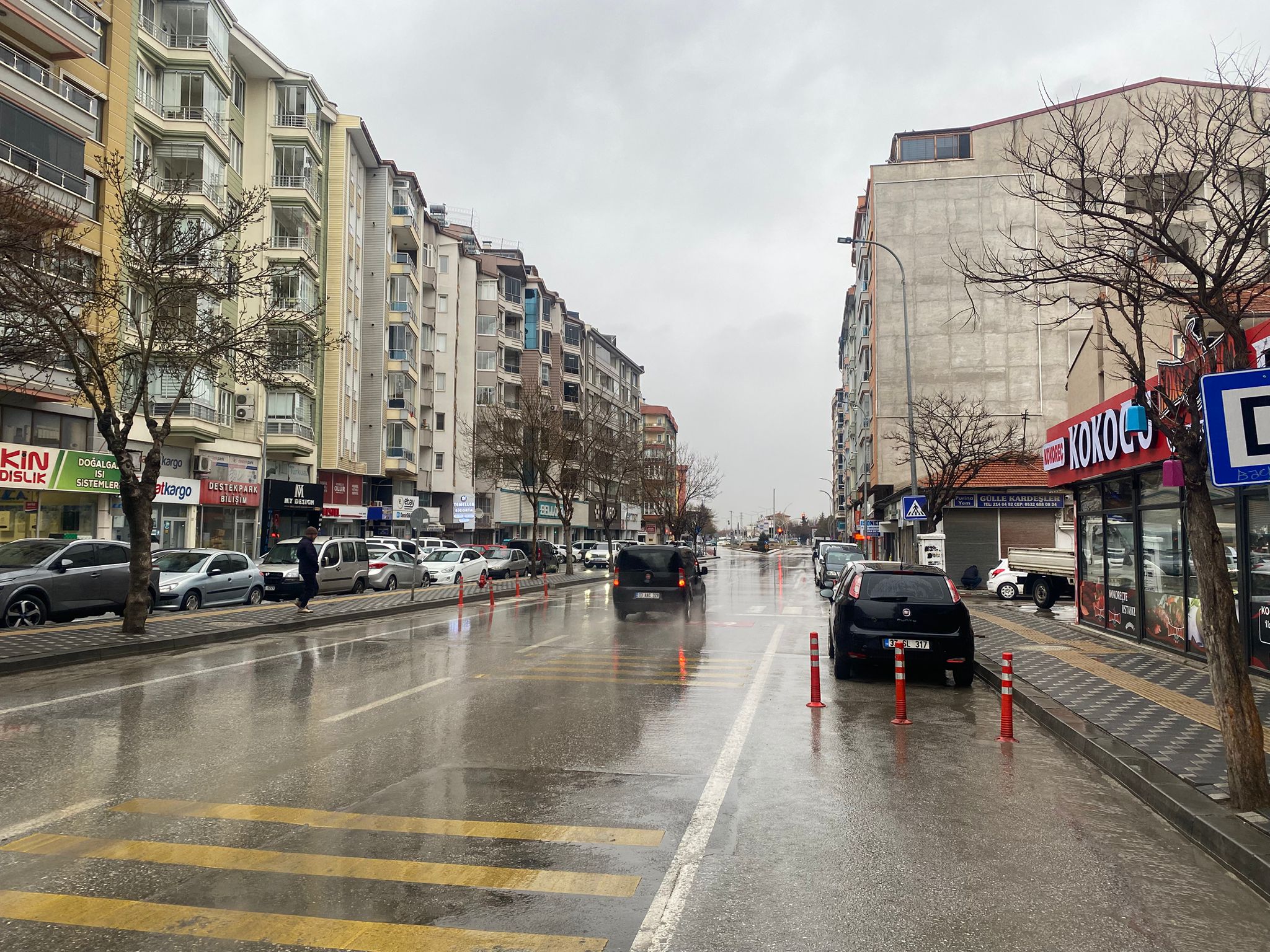 Afyonkarahisar, Ocak ayının son gününe ılık ancak yağışlı bir hava