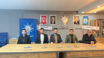 AK Parti Afyonkarahisar İl Gençlik Kolları Başkanı Mehmet Emin İntepe,