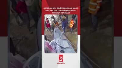 Trabzon’da hamsi avı için denize açılan balıkçılar limana Ukrayna’ya ait