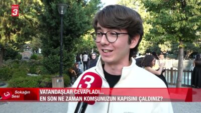 Sokağın Sesi bu hafta gündelik hayata dokunan bir soruyla karşınızda: