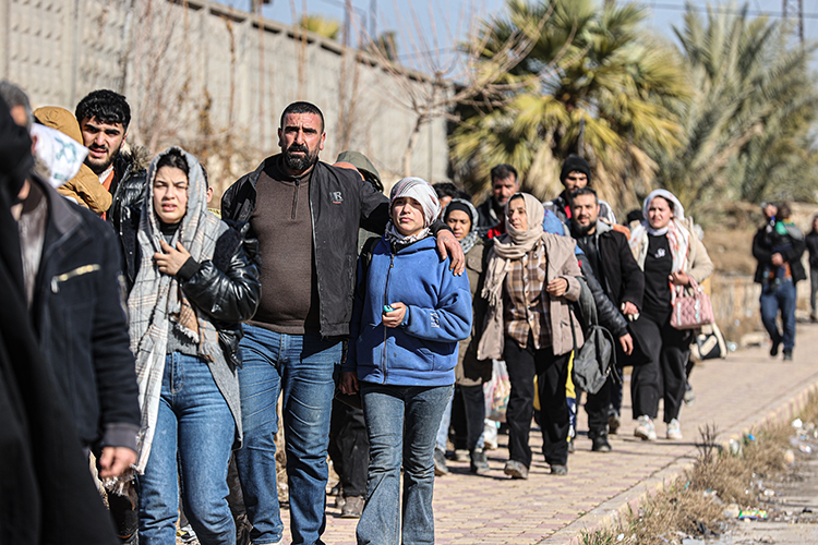 Suriye ordusunun olası operasyon bitinceye kadar Deyr Hafir bölgesindeki sivillerin