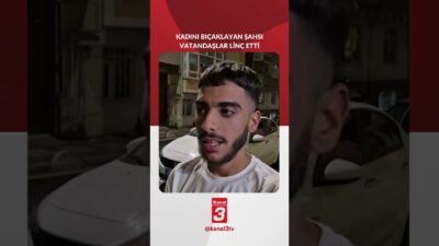 Bağcılar’da bir şahıs bir kadını sokak ortasında bıçakladı. Olayı gören