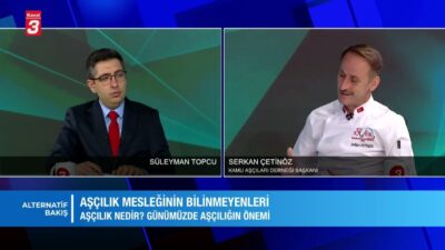 Süleyman Topcu sunumuyla Alternatif Bakış programının bugünkü konuğu Kamu Aşçıları