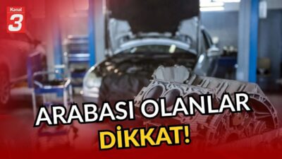 Arabası olanlar dikkat! Yoğun trafik motor indiriyor! 📶https://kanal3.com.tr/ Sosyal Medya