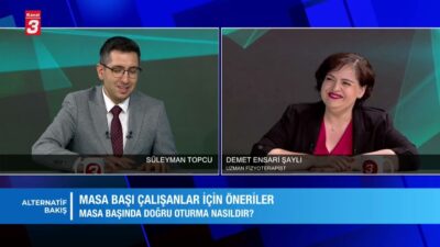 Süleyman Topcu sunumuyla ekrana gelen Alternatif Bakış programının konuğu uzman