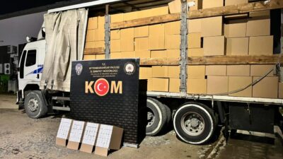 AFYONKARAHİSAR – Afyonkarahisar'da 6 milyon 190 bin sahte bandrollü makaron