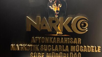 AFYONKARAHİSAR (AA) – Afyonkarahisar’da düzenlenen uyuşturucu operasyonunda gözaltına alınan şüpheli