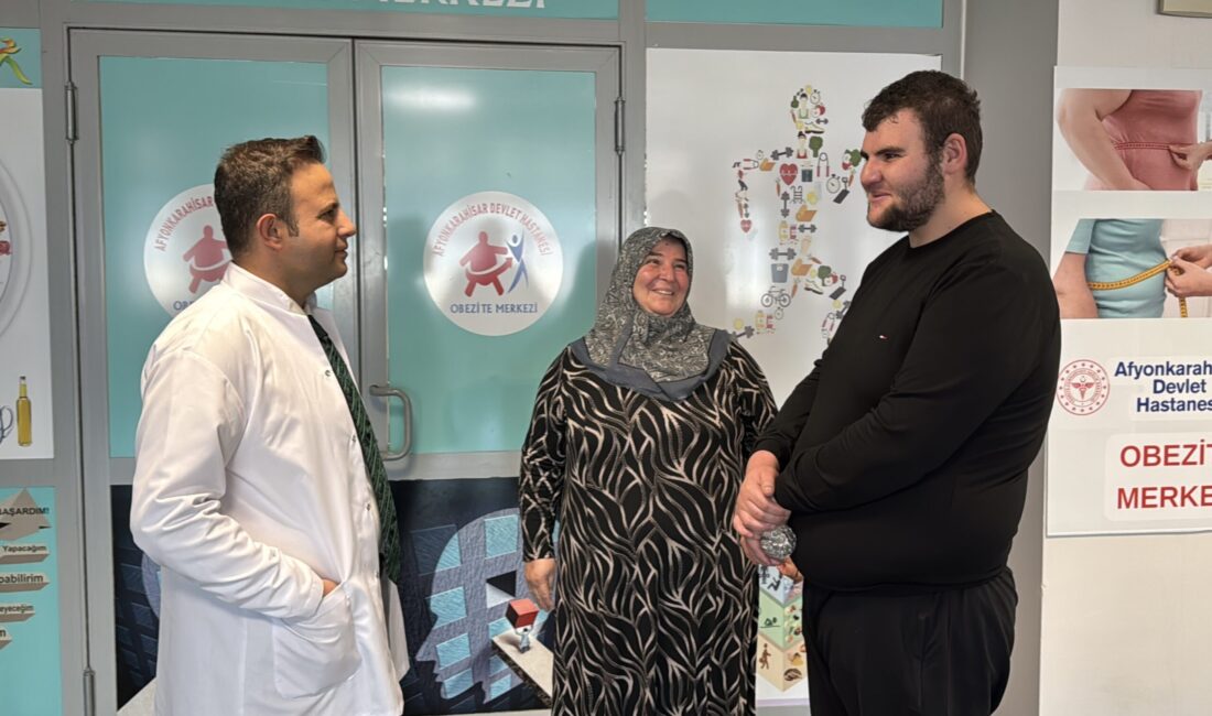 Mide Küçültme Ameliyatı ile Yeni HayatAfyonkarahisar’da genç bir birey, tükettiği