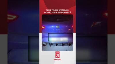 Mersin’de “abartı egzoz” ve drift yapan sürücülere geçit verilmedi. Denetimlerde