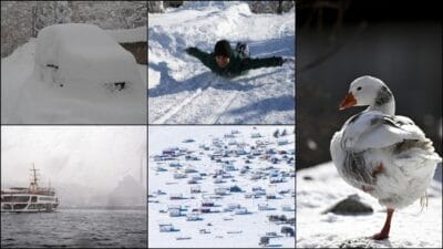 Soğuk havanın etkisine giren İstanbul’un bazı ilçelerinde ve yüksek kesimlerde