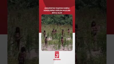 Amazon Ormanları’nda yaşayan ve dış dünya ile bugüne kadar temas