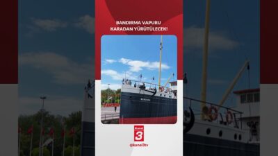 Bandırma Vapur’u karadan yürütülecek! 📶https://kanal3.com.tr/ Sosyal Medya Hesaplarımızı Takip Ederek