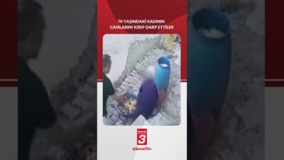 Başakşehir’de dükkanlarının önüne bidon bırakılmasına kızan baba ve oğlu, yaşlı