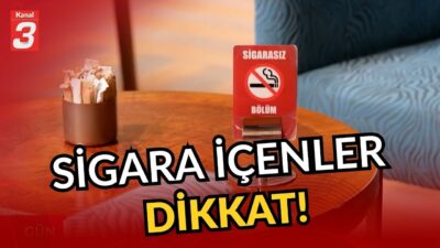 Sigara içenler dikkat! | Yeni kısıtlamalar yolda! 📶https://kanal3.com.tr/ Sosyal Medya