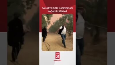 Sakarya’da yangından kaçan insanlar. ✅Whatsapp Kanalımıza Katılmak İçin 👉 https://bit.ly/3Fw2qE0