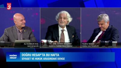 Yılmaz Sezer ve Ali Dursun Koç’un sunumuyla “Doğru Hesap” programında