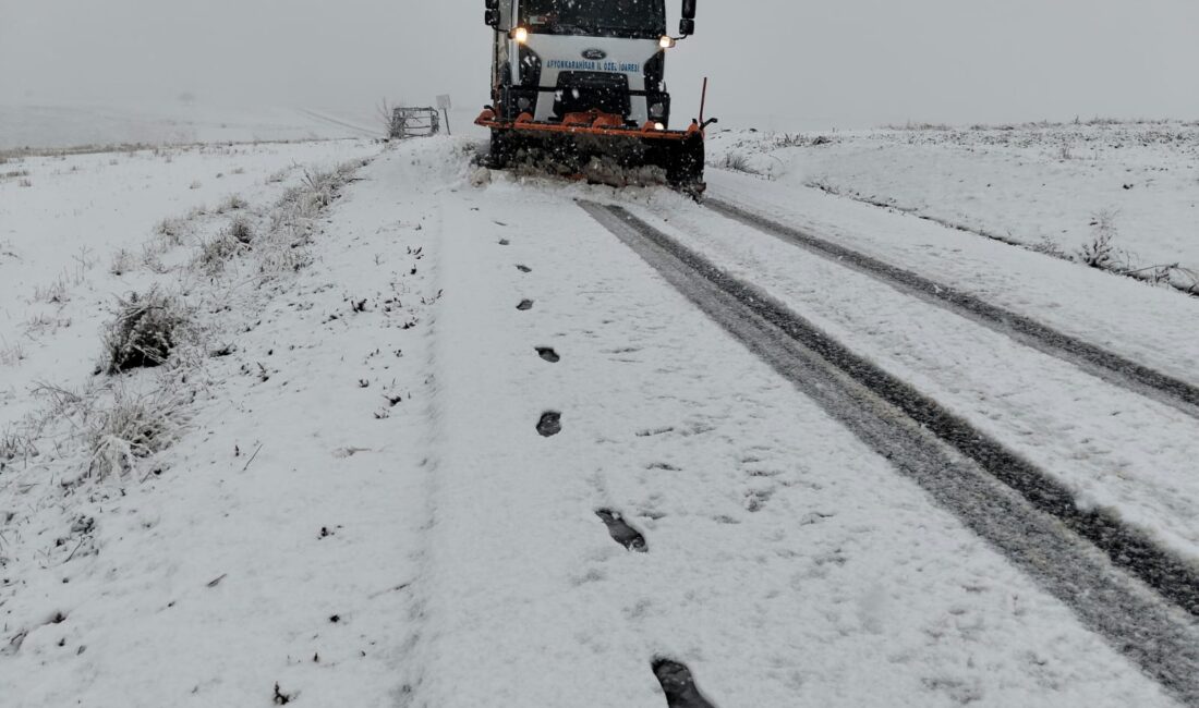 TÜM YOLLAR AÇIK Afyonkarahisar İl Özel İdaresi Yol ve Ulaşım