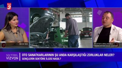 Sunucu Sevgi Aka’nın moderatörlüğünde gerçekleşen programda, Ankara Oto Sanatkârları Esnaf